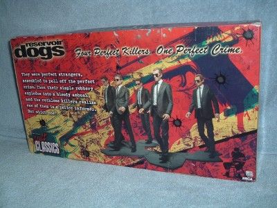 RESERVOIR DOGS 5 Pack NECA Reel Toys Cult Classics Figure Set 1991 