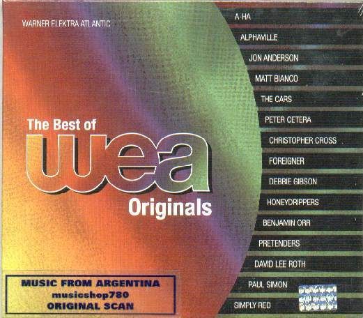 THE BEST OF WEA ORIGINALS, A HA, MATT BIANCO, SIMPLY RED, ALPHAVILLE 