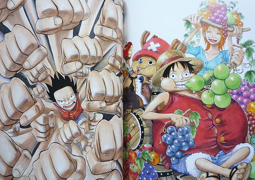 ONE PIECE 「COLOR WALK 4 ~EAGLE~」 EIICHIRO ODA ARTBOOK  