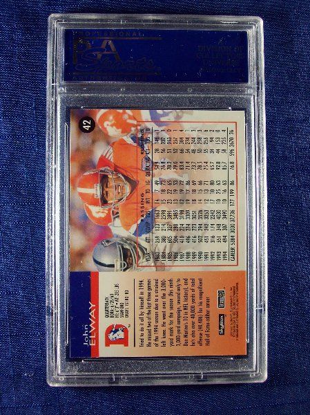 1995 Skybox Impact #42 John Elway PSA 10  