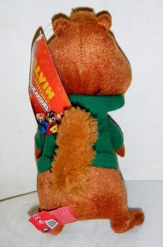 PELUCHE THEODOR PUPAZZO ORIGINALE SCOIATTOLO ALVIN SUPERSTAR THE 