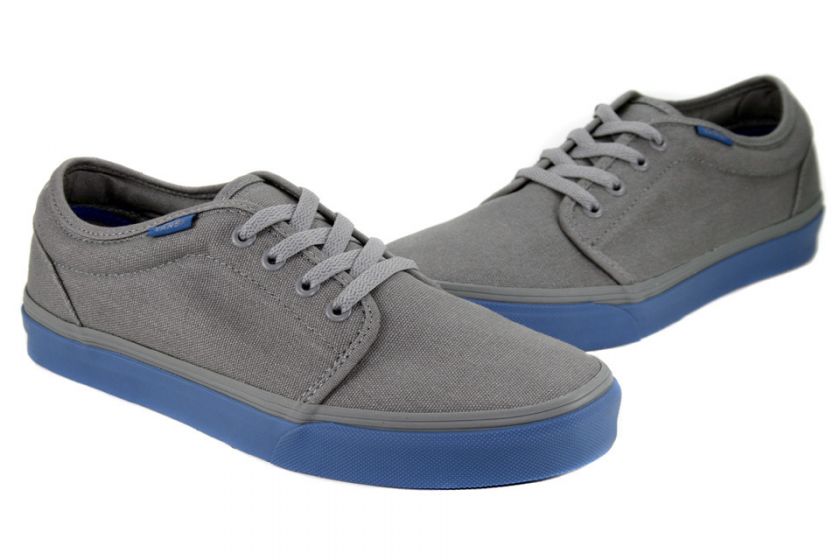 VANS 106 VULCANIZED VN 0NJN550 FROST GRAY / BLUE FRICTION AUTHENTIC 