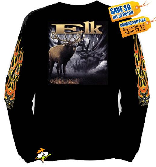 NEW ELK FEVER HUNTING   LONG SLEEVE Shirt  