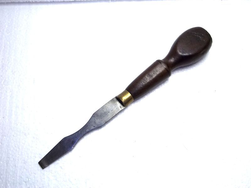 vintage tool old turnscrew cabinet makers screwdriver  