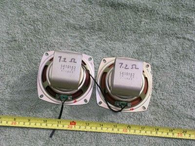   vintage Foster Full range 4 Speakers 5410182 Alnico magnets 10F3