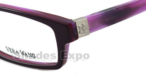 NEW VERA WANG EYEGLASSES VW 051 PURPLE ME V051 AUTH  