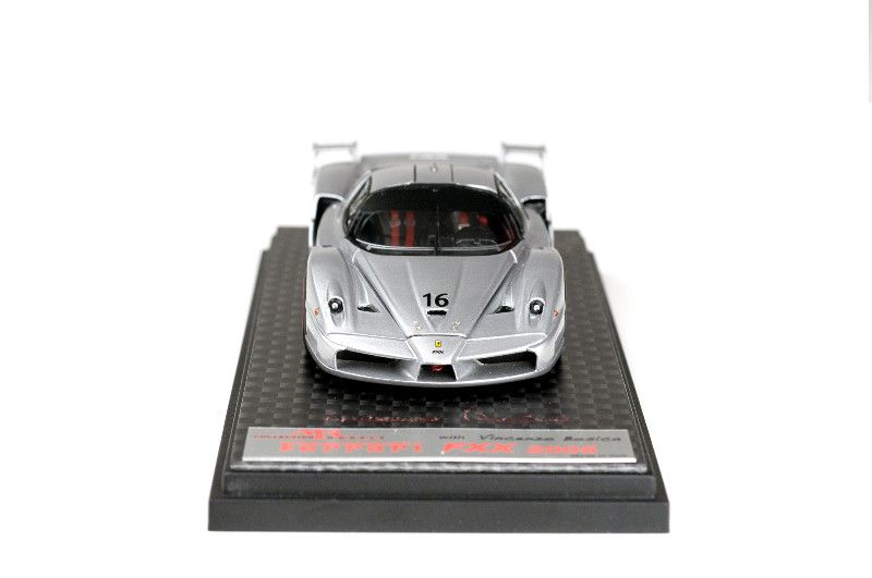 43 MR BOSICA FERRARI FXX 2005 SILVER #16 OPEN/CLOSE  