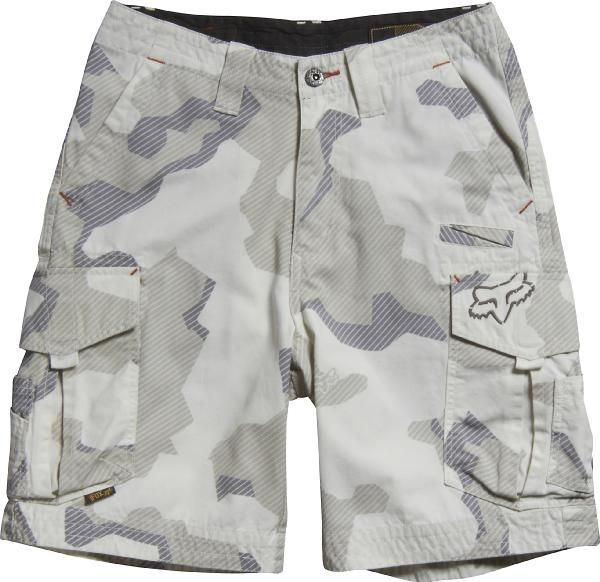 NEW FOX SLAMBOZO SHORT   CAMO VINTAGE WHITE 34  