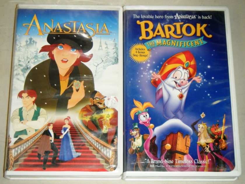 ANASTASIA & BARTOK THE MAGNIFICENT Childrens Animated 20th Century 