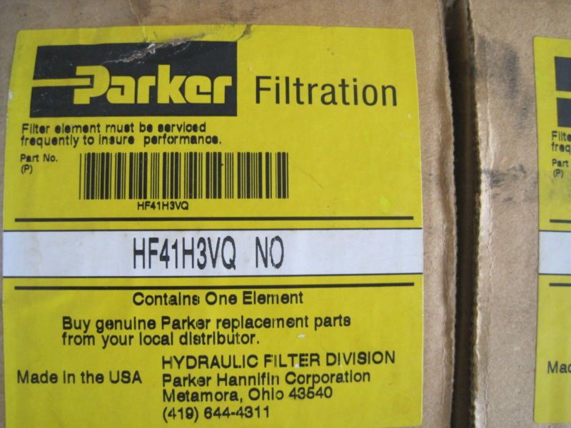 NEW PARKER HF41H3VQ HYDRAULIC FILTER ELEMENT  