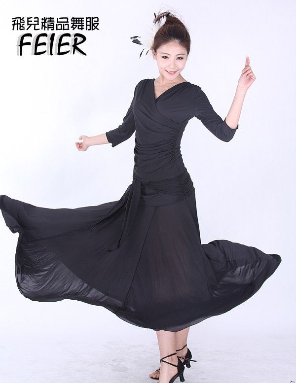 NEW Latin salsa Ballroom Dance Dress #P082 top & skirt  