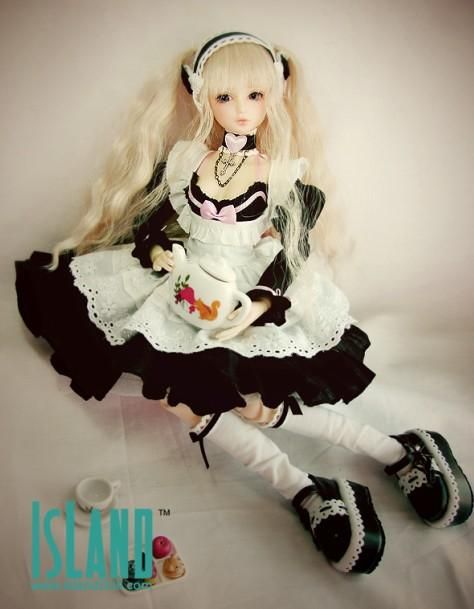 Amy] Islanddoll 1/4 super dollfie MSD bjd Free face up  