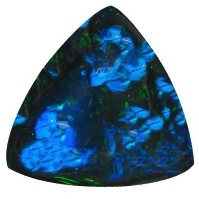 35Ct WORLD RAREST MUSEUM GEM MULTI FLASHY LIGHTNING RIDGE BLACK 