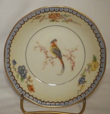 HAVILAND Limoges china CHAMBORD Birds pattern Fruit, Dessert or Berry 