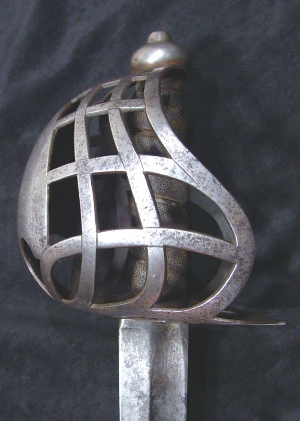 SCOTTISH BASKET HILT BACK SWORD OF BREADALBANE TYPE.  