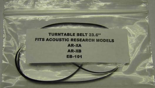   Turntable Belt. It fits many Acoustic Research Turntables including