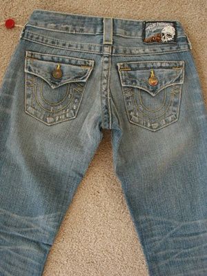 NWT True Religion WMS Billy vintage jeans in Palomino  