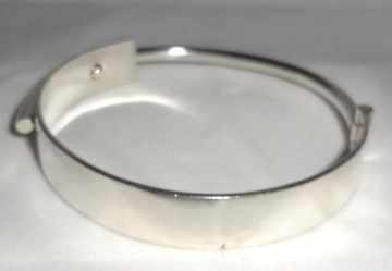 Silpada Rare Sterling Silver Asymmetrical Bangle Bracelet B0831 