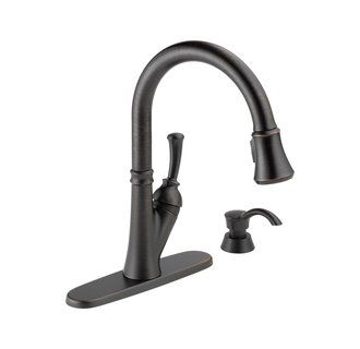 Delta D19949RBSDDST Venetian Bronze Savile Single Handle Pull Down 