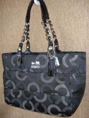 COACH Madison Sateen Tribeca East West Tote 15575 NWT  