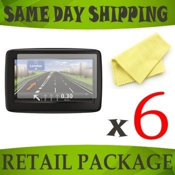 Clear screen protectors for TomTom Start 20 Europe GPS navigation 