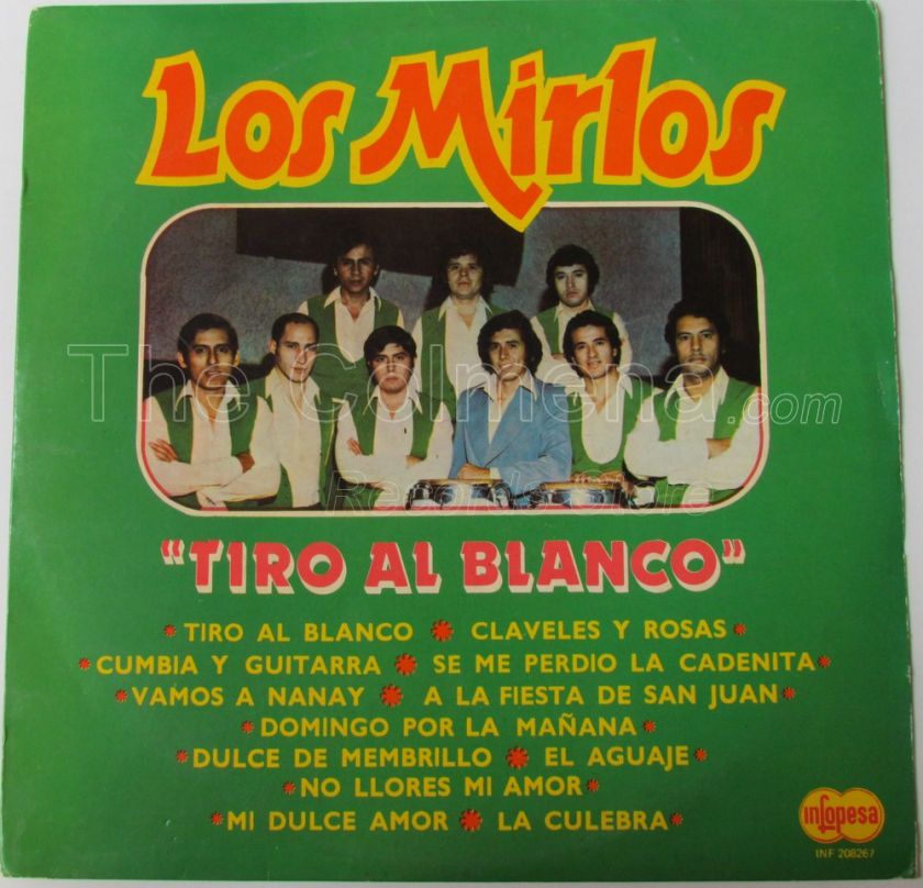 LOS MIRLOS TIRO AL BLANCO CUMBIA PSYCH LATIN FUNK SELVA PERU EX LP 