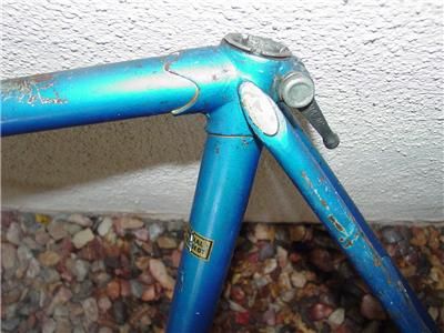 PEUGEOT ROAD BIKE Frame & Forks Lugged Touring Large 24  