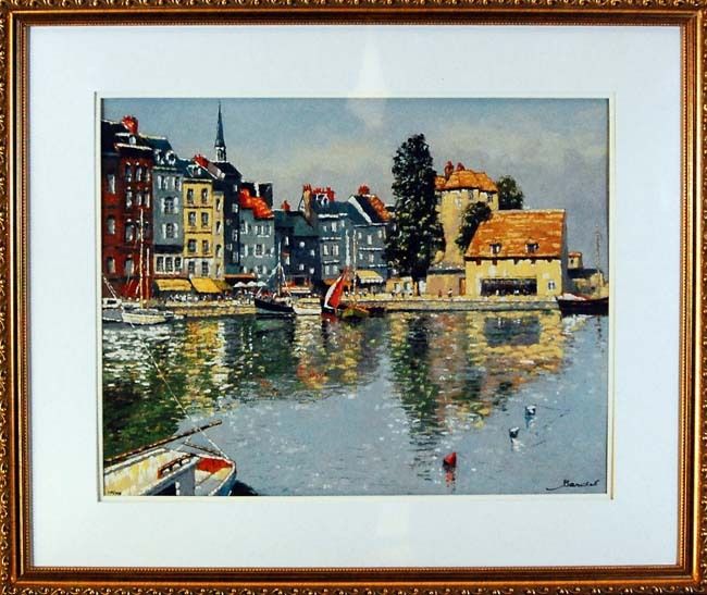 Andre BardetHonfleur la LieutananceLtd Sig Lithograph  