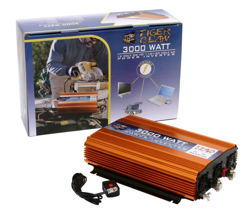 osp tiger claw 3000 watt power inverter