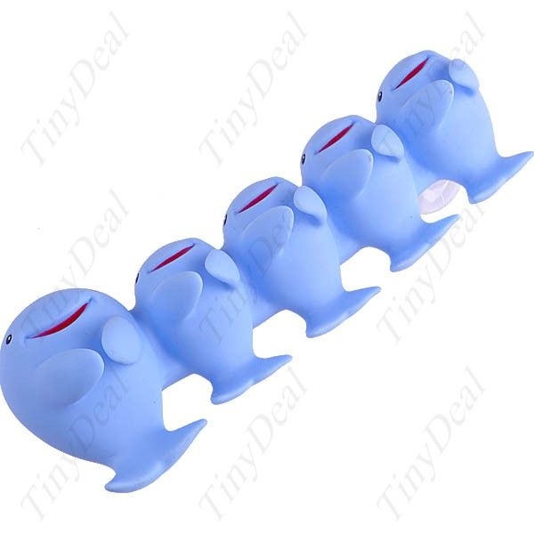 Whale Style Family Wall Toothbrush Holder HHI 20355  