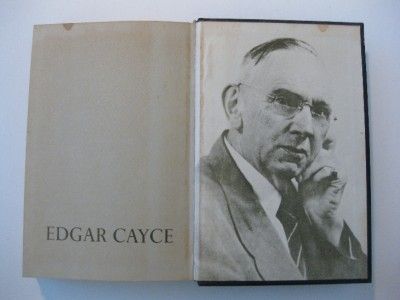 Edgar Cayce Sleeping Prophet Book Jess Stern Signed HB First Edition 