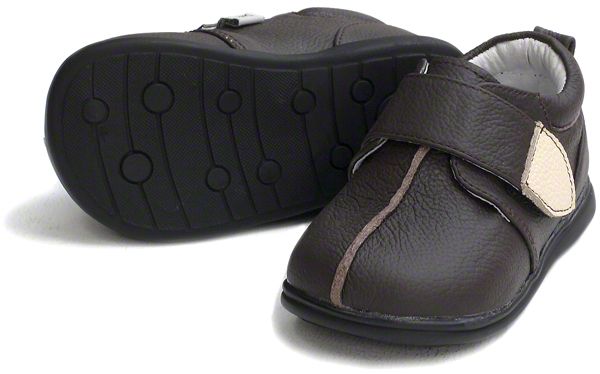 Boys Kids Toddler Childrens Infant Leather Shoes Brown  