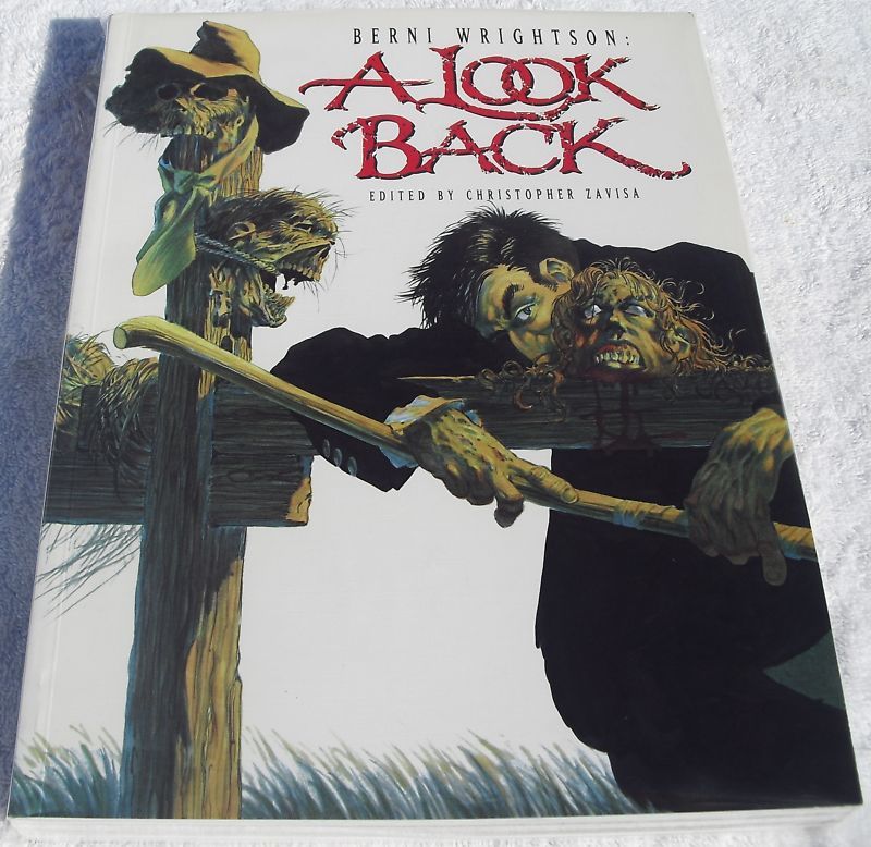 Rare Berni Wrightson A Look Back SC Near Mint Art New  