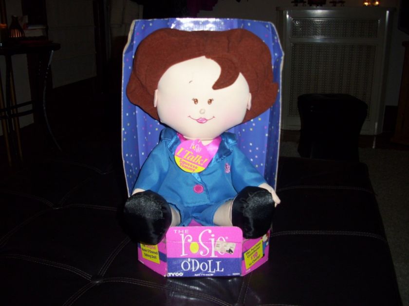 Rosie ODonnell Talking Plush ODoll Doll NIB 18 TYCO  