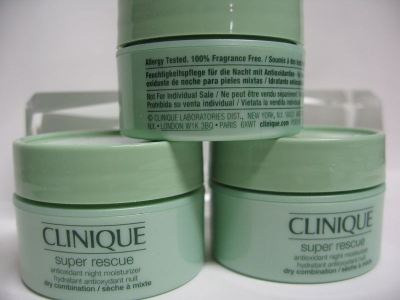 Clinique super rescue antioxidant night moisturizer ( = 1.5 oz 