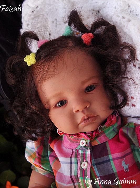 So Real Reborn 22Baby doll AA Biracial Ethnic Shyann Aleina Peterson 