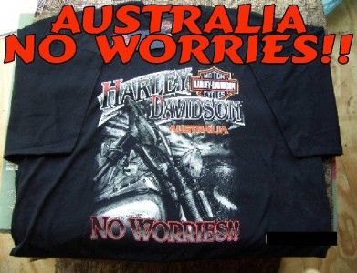 Harley Davidson T Shit (AUSTRALIA) XXXL  