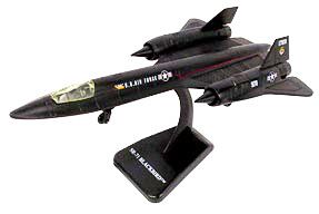 IN AIR EZ BUILD SR 71 BLACKBIRD SPY PLANE MODEL KIT  