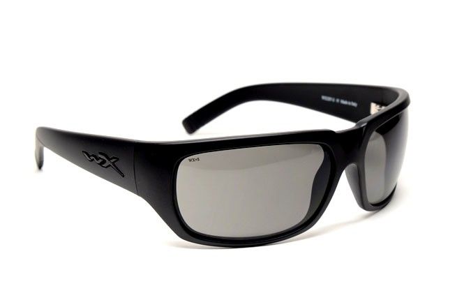 WILEY X REIGN SSREI02 MATTE BLACK AUTH. SUNGLASSES  