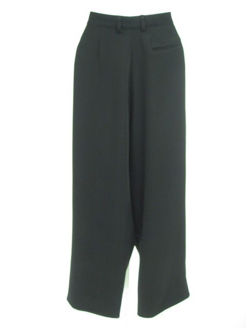 GIORGIO ARMANI Classico Black Classic Pants Slacks 46  