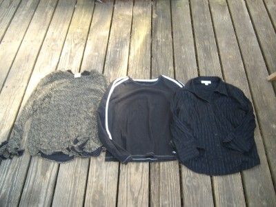 Womens Mixed Lot of 24 Size 10 12 EUC & GUC Lots of Longsleeve shirts 