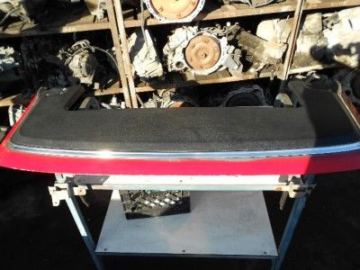 87 93 BMW 325I 318I E30 CONVERTIBLE BOOT DECK TOP COVER LID  