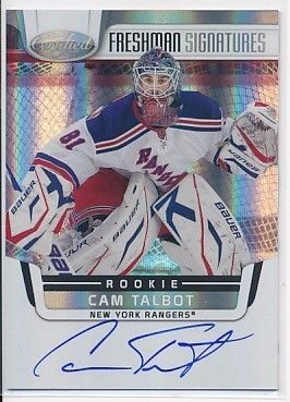 CAM TALBOT 2011 12 CERTIFIED FRESHMAN SIGNATURES RC AUTOGRAPH AUTO 