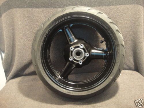 04 SUZUKI GSX1300 GSX1300R HAYABUSA WHEEL REAR RIM #A45  