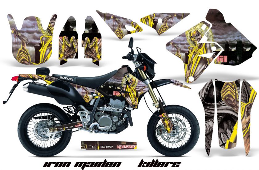 AMR STICKERS GRAPHIC KIT SUZUKI DRZ400 DRZ400SM 400 SM  