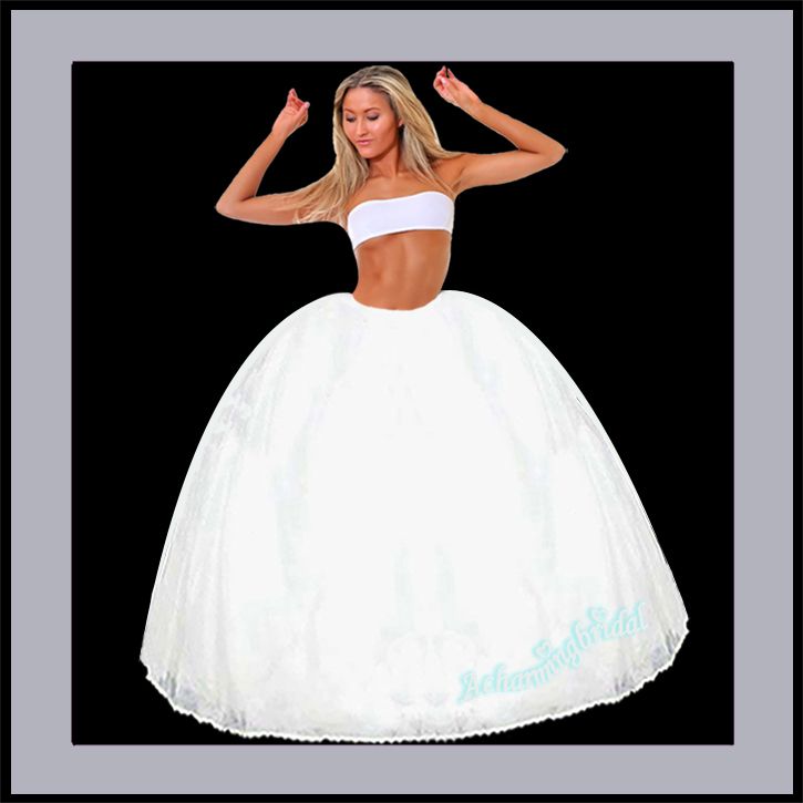 Full Ball Gown Mega 7 layers Petticoat Slips=0101  