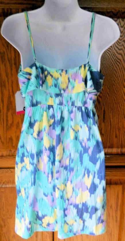 ROXY~ MISTY JADE RUFFLE TOP PRINTED SUNDRESS  