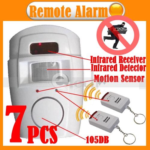 Home Infrared Security Alarm Remote Motion Sensor IR  