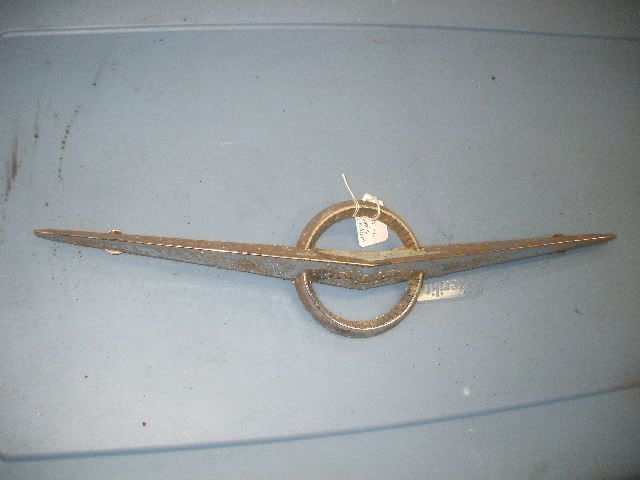 1955 Pontiac Chieftan Trunk Lid Emblem  