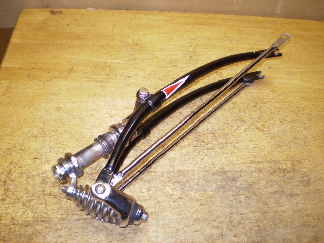   Phantom Whizzer S 10 Bicycle Replated Springer Forks Need Work  